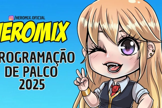 Programação de Palco Heromix Março 2025